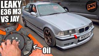 Jay vs our Leaky E36 M3 Evo with slipping clutch