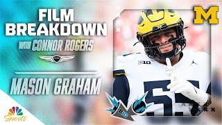 Michigan DT Mason Graham has been a 'game-wrecking presence' | Big Ten Film Breakdown | NBC Sports