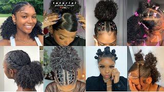 ~Cute hairstyles on curly hair // hairstyles compilation 