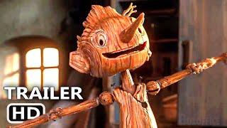 PINOCCHIO Trailer (2022) Guillermo Del Toro, Stop-Motion Animated Movie