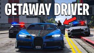 I Became A Getaway Driver In A Hyper Car on GTA 5 RP