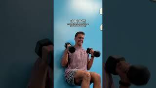 I joined my wife's group fitness class for a week (day 1) #short