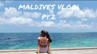 MALDIVES VLOG Pt.2 || Water Villa || Scuba Diving || Nakai Dhiggiri || Shreemayi Reddy