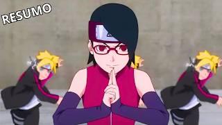 BORUTO E SARADA VS SHINKI | BORUTO EP. 61 (Resumo Completo)