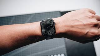 TITANIUM Apple Watch Series 10 and Slate Link Bracelet