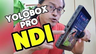 YoloBox Pro NDI Input - Transmit Video Wirelessly from a Camera - Version Update v5.3.0