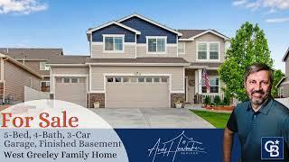 Greeley Colorado Home for Sale - West Greeley 5-Bed, 4-Bath Family Home