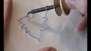 How to cut a stencil