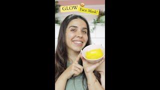  DIY *GLOWING* Skin Face Mask! MUST TRY  | Heli Ved #Shorts