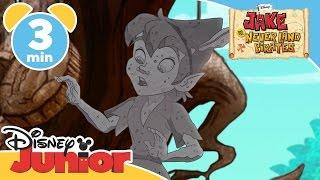 Captain Jake and the Never Land Pirates | Peter Pan Turned To Stone | Disney Junior UK