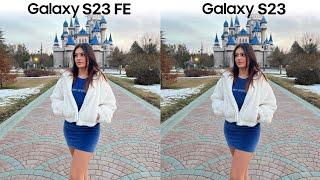 Samsung Galaxy S23 FE VS Galaxy S23 Camera Test Comparison