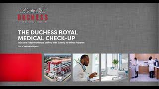 Duchess 3-day Royal Medical Check-up