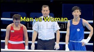 Video of Lin Yu Ting (male) who will compete against WOMEN IN OLYMPICS BOXING - Crazy IOC Rules!