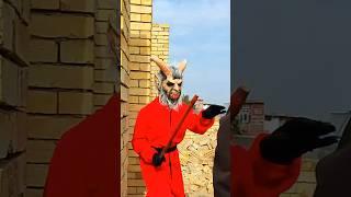 فلم الوحش الغريب والبيت المسكون #shorts
