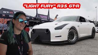 Light Fury R35 GT-R - Christine Dodworth's R35 from @T1Race