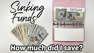 SINKING FUNDS | Cash Envelope System | Budget for Beginners | Counting Sinking Funds | MONETS MONEY