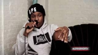 A$AP ROCKY TALKS ABOUT WORKING WITH SCHOOLBOY Q: BLOWHIPHOPTV.COM