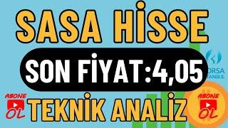 SASA HİSSE TEKNİK ANALİZ