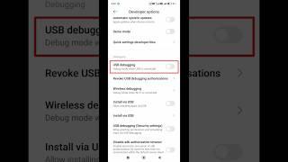 How to connect usb phone otg | usb dabugging in poco #shorts