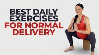 Best Pregnancy Exercises For Normal Delivery (20-Min Birth Prep)