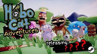 Hobo Cat Adventures | Steam Release Date Trailer