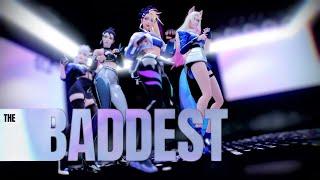 【4K/League of Legends: Wild Rift MMD/Stage DL】K/DA- The Baddest