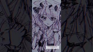 妹 #東方 #イラスト #二次創作 #フランドールスカーレット #shortvideo #shorts