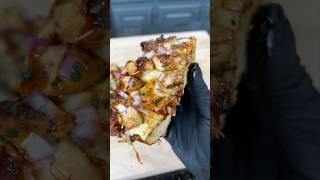 BBQ Chicken Garlic Bread Pizza #makeithappen #recipe #cooking