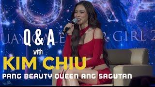 Q & A with Tanduay Calendar Girl 2025 KIM CHIU