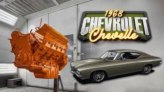 Painting the LSA 6.2L V8 • Episode 3 • 68 Chevrolet Chevelle