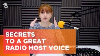 Secrets to a great Radio Host voice ️