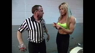 Backstage Segment Earl Hebner and Tori Poch Raw 5/1/2000