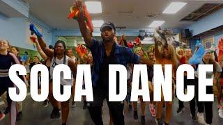 AMAZING! SOCA DANCE CLASS | MASH UP MIX | Machel Montano, Rupee, Mr.Killa | @Bizzyboom