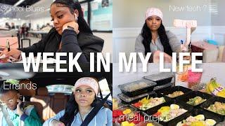 VLOG: WEEK IN MY LIFE 🩷 ( School blues , Meal Prep , RANTS , Cleaning + MORE )