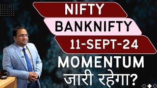 Nifty Prediction and Bank Nifty Analysis for Wednesday | 11 September 24 | Bank NIFTY Tomorrow