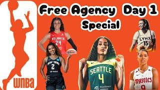 WNBA Free Agency Day 1 | Signings & Trades | Sylar Diggins-Smith, DiDi Richards, Natasha Cloud