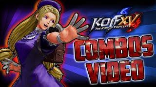 KOF XV: HINAKO  - Combos Video Day 0