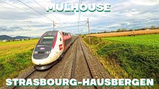 Voyage en cabine de MULHOUSE à STRASBOURG via COLMAR en HLE13 SNCB