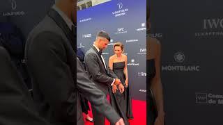 Novak Djokovic arrives at #Laureus24 