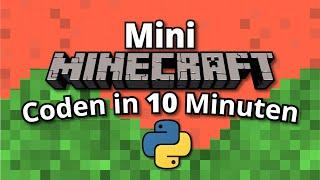 Ich programmiere MINECRAFT mit 40 Zeilen Code!