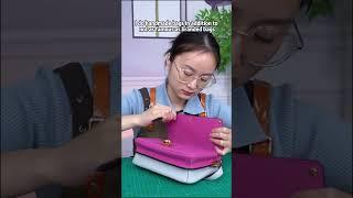 High-end handcrafted leather bag, different color options,  do you love it?