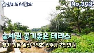 찾기 힘든 일산 공기좋은 숲세권 3억초 테라스 입주금 2천만원 일산테라스 신축빌라 [성석동신축빌라]