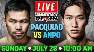 LIVE Manny Pacquiao vs Rukiya Anpo Full Fight Commentary! Pedro Taduran vs Ginjiro Shigeoka Fight