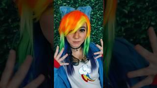 New cosplay!!  #rainbowdash #cosplay #mlp