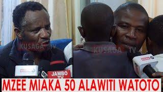 MZEE WA MIAKA 50 ANAVYOLAWITI WATOTO "ANAVUA NGUO ZOTE ANALALA UCHI KITANDANI/ANATUDANGANYA NA PIPI