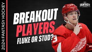 2024-2025 - Fantasy Hockey - Breakout Players Fluke or Stud? - Fantasy Hockey Advice