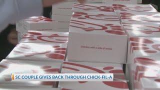 SC couple gives back through Chick-Fil-A