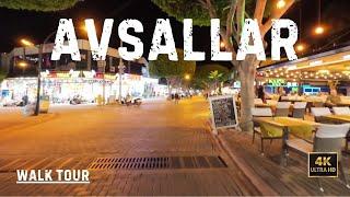 [4K] Avsallar's most well-known street of , Tree-Lined Street. Walk tour. Antalya, Turkey 50 (fps)