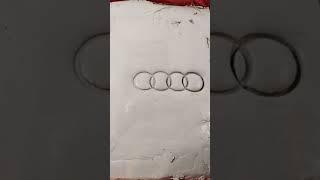 how to make a diy audi logo