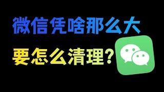 up花上百小时，深扒微信到底为啥那么大！